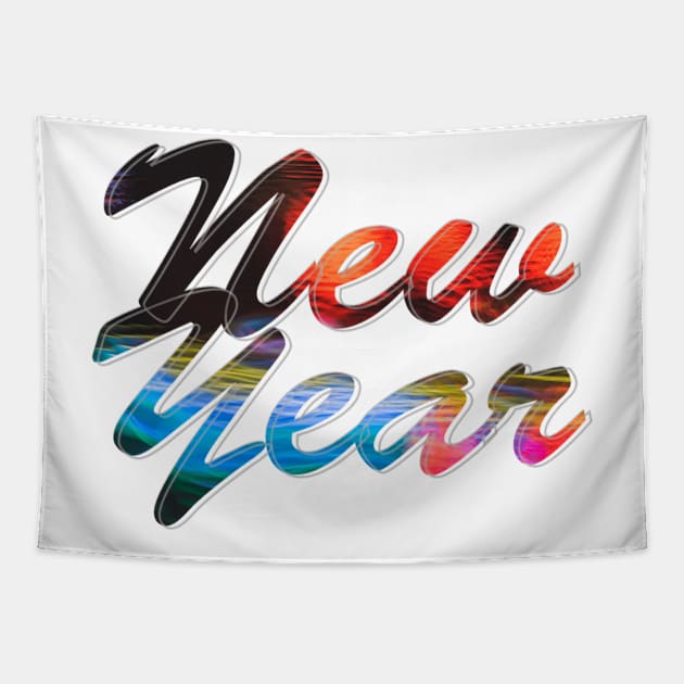 New Year Tapestry by afternoontees