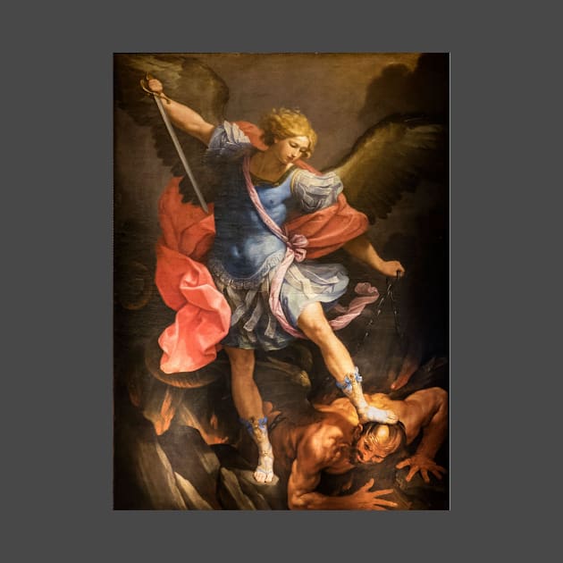 Saint Michael the Archangel by Sparkling Art