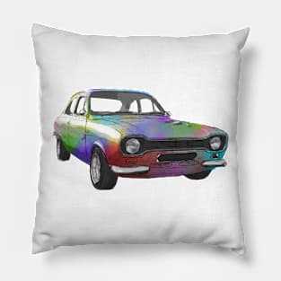 Classic Escort MK1 Tie-dye Pillow