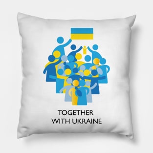 Together with Ukraine Pillow