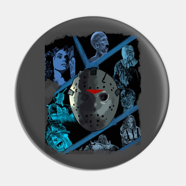 Friday the 13th Pin by Jldigitalcreations