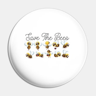 Save The Bees Pin