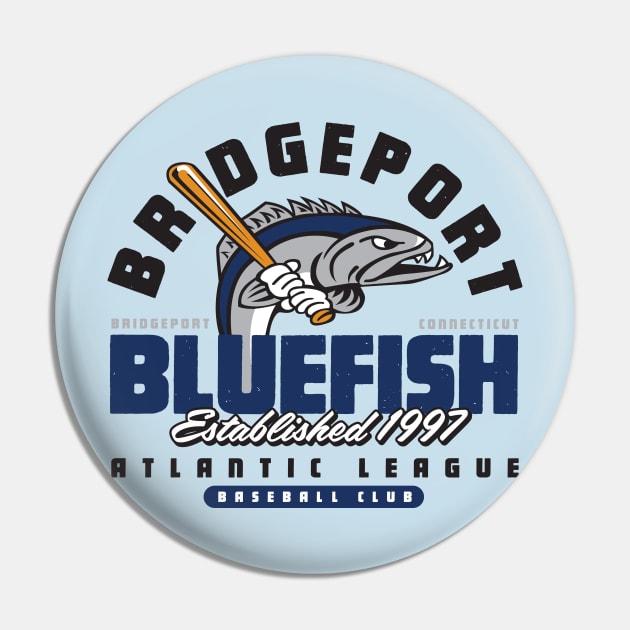 Bridgeport Bluefish Pin by MindsparkCreative