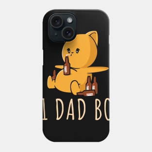 Number One Dad Bod Drinking Beer Funny Father's Day Phone Case