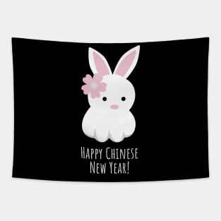 Happy Chinese New Year 2023 Year of The Rabbit Tapestry