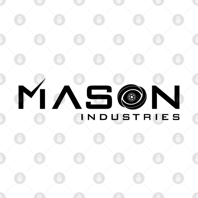 Timeless - Mason Industries Re-Imagined Logo by BadCatDesigns