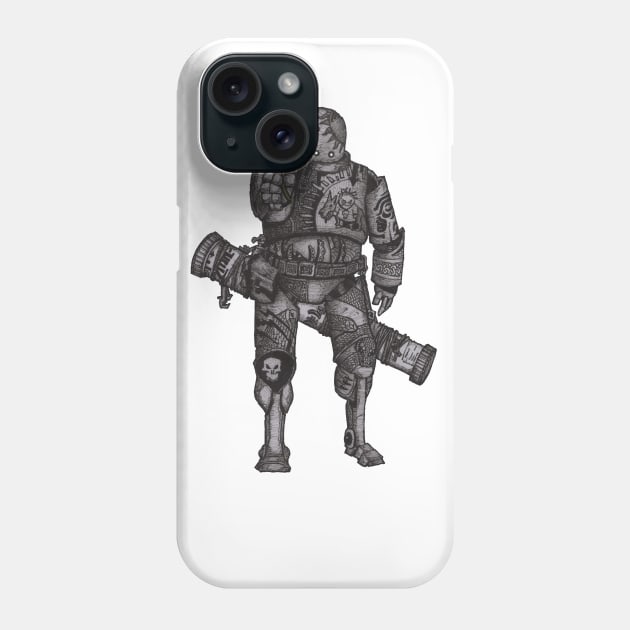 Flower Bot Phone Case by Hominid