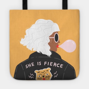 She is Fierce Tote