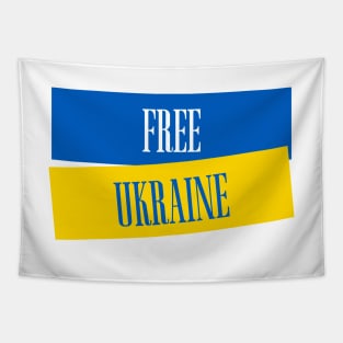 Free Ukraine - Stand With Ukraine Tapestry