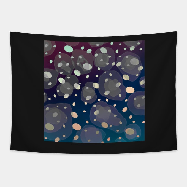 Spots Two abstract art Tapestry by art64