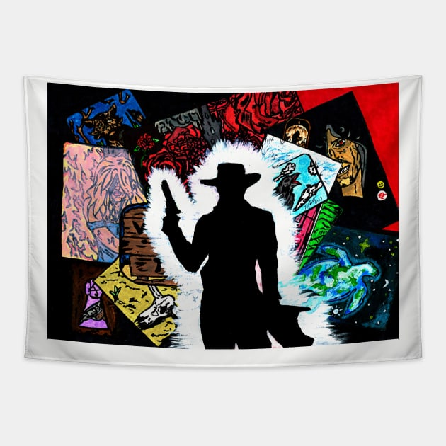 Gunslinger Tapestry by BladeAvenger