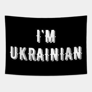 I'm Ukrainian Tapestry