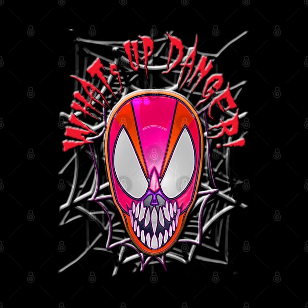 Spider Skull Whats up Danger by SkullTroops