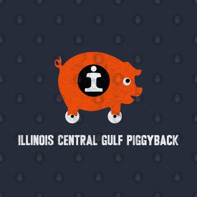 Illinois Central Gulf Piggyback Service by Turboglyde