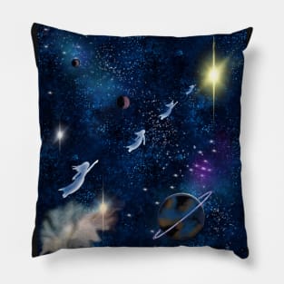 Spiritual Beings “aliens” in the universe Pillow