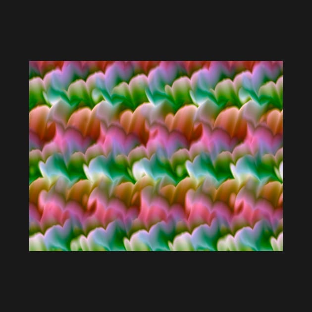 Pastel Flowers in abstract by jwwallace