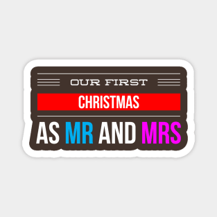 our first CHRISTMAS as mr and mrs Magnet