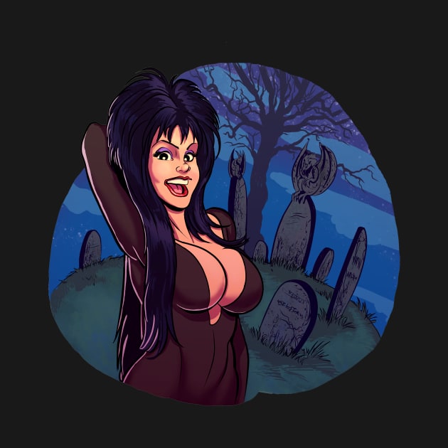 Elvira: Mistress of the Dark by Creepsandbabes