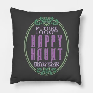 1000th Happy Haunt Pillow