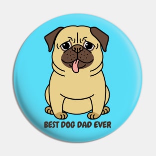 Best Dog Dad Ever Pin