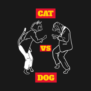 Cat Vs Dog T-Shirt