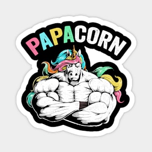 Unicorn PapacornMagical Dad97 magic Magnet