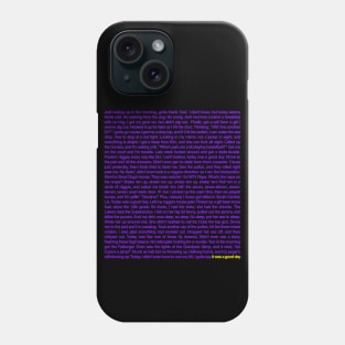 “Just Waking Up In The Morning…” (L.A. Lakers Colorway) Phone Case