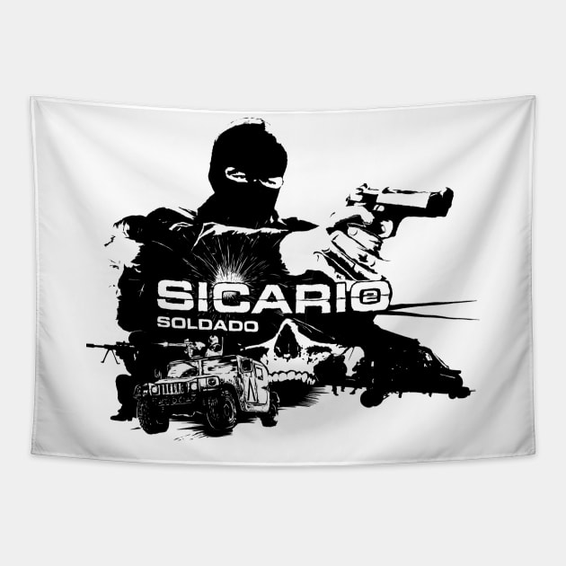 Sicario Tapestry by Kelimok