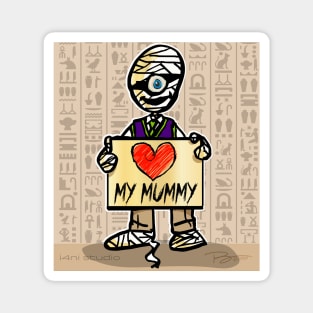 I Love my Mummy Magnet