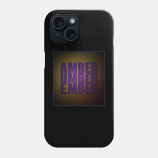 Amber Umber Ember Phone Case