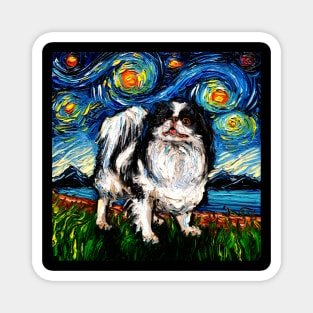 Japanese Chin Night Magnet