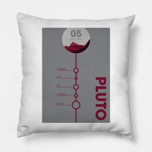 The Moons of Pluto Pillow