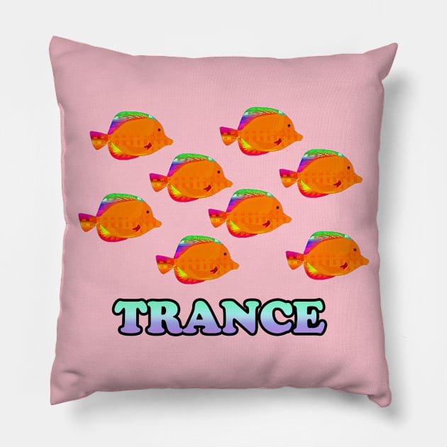 Trance-text Pillow by momomoma