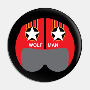 Wolfman helmet Pin