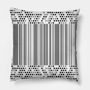 Monochrome line art Pillow