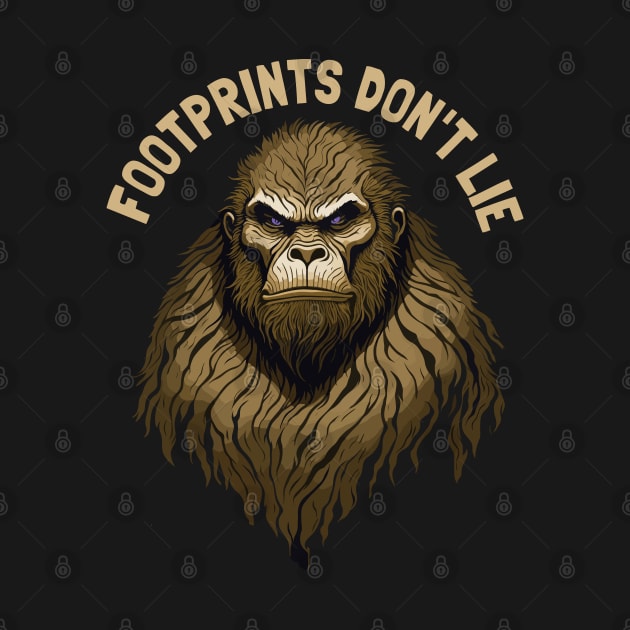 Bigfoot - Footprints Don't Lie by Graphic Duster