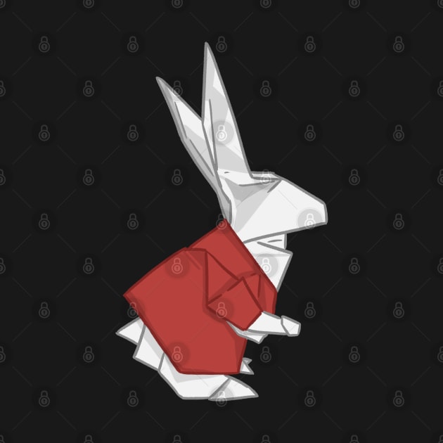 Origami Red Bunny _ Bunniesmee Wonderland by GambarGrace