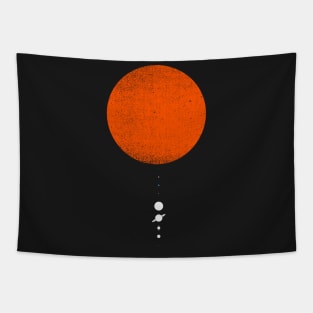 Minimal Solar System Tapestry