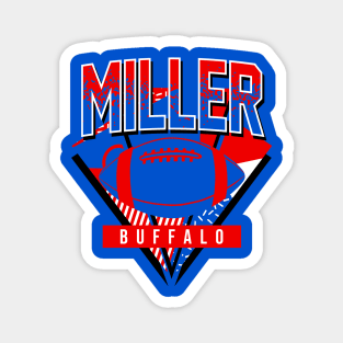 intage Buffalo Football Miller Magnet