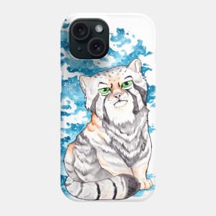 Pallas Cat - watercolor Phone Case