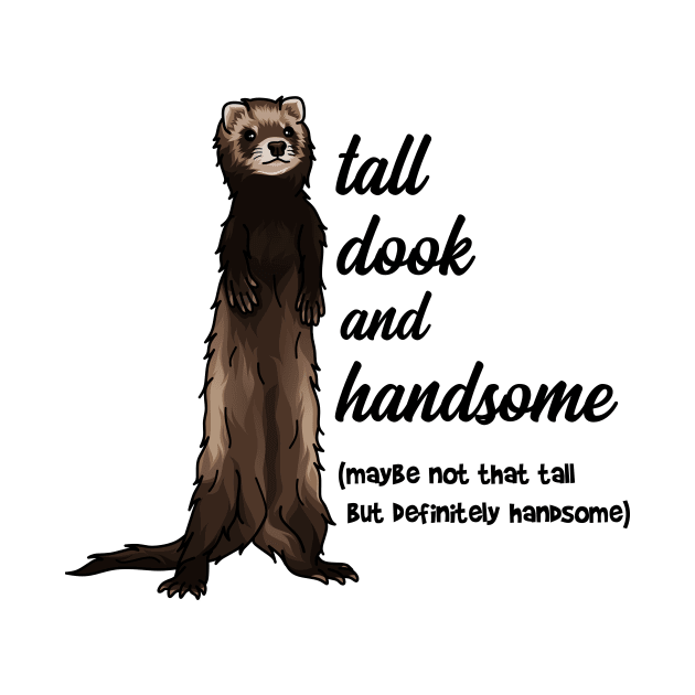 Tall Dook and Handsome Funny Ferret by CeeGunn