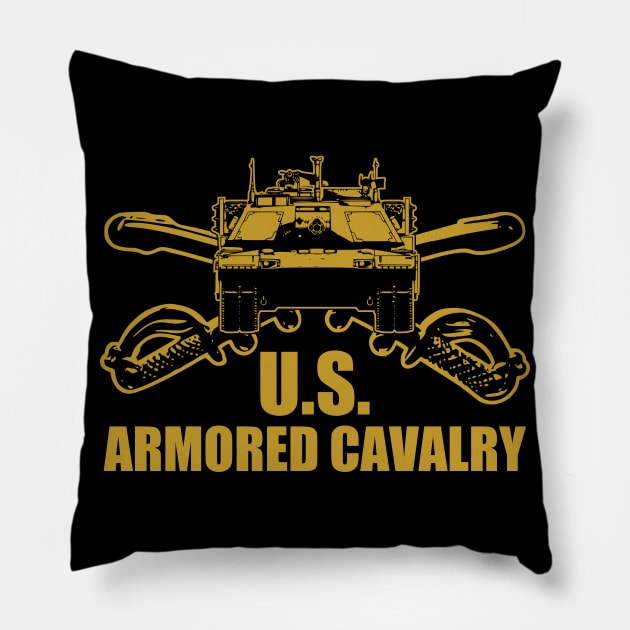 U.S. Armored Cavalry Pillow by Firemission45