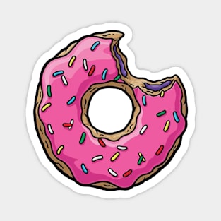 Pink Donut Magnet