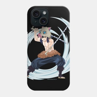 Beast Sword Boy Half-Masked Phone Case