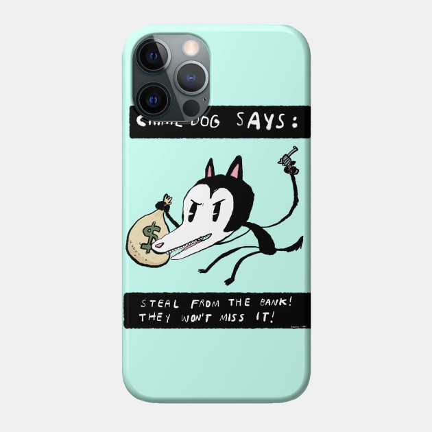 Crime Dog - Dogs - Phone Case