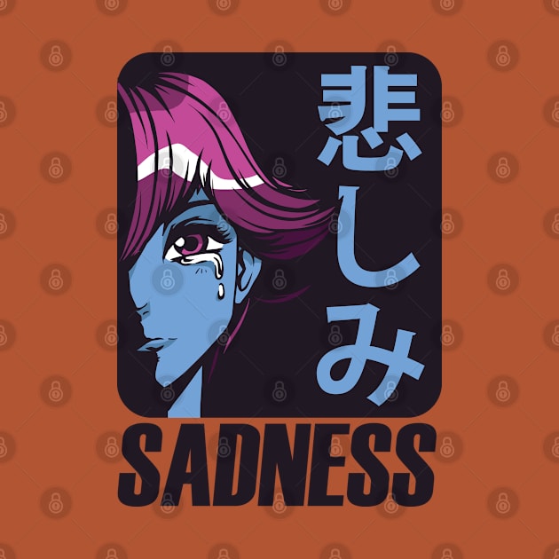 Sadness Anime Girl by Hmus