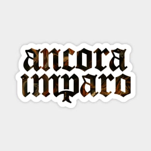 Ancora Imparo - I Am Still Learning Magnet