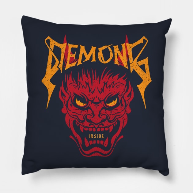 Demons inside Pillow by CHAKRart