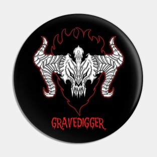 Blackout Inside Gravedigger Pin