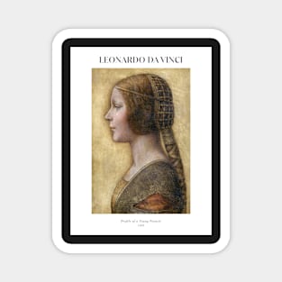 Profile of a Young Fiancé - 1495 Poster Magnet